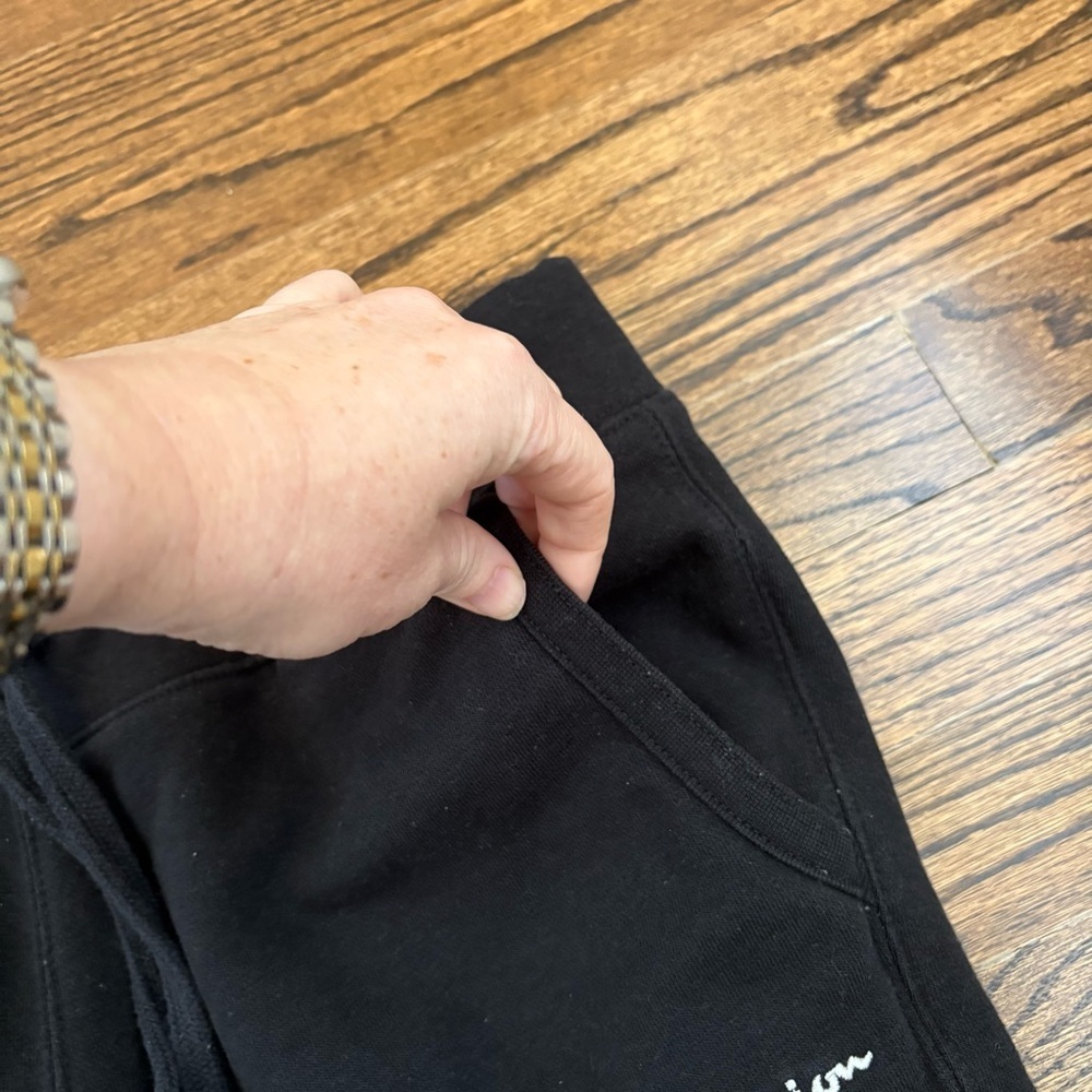 Champion Women Black Jogger Pants Size Medium - Picture 3 of 5